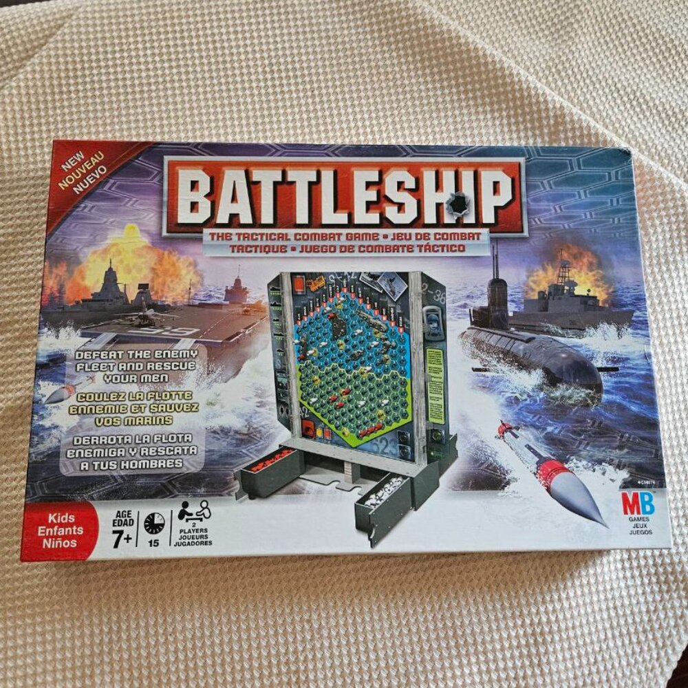 Battleship Board Game by Milton Bradley - Missing one‎ small ship